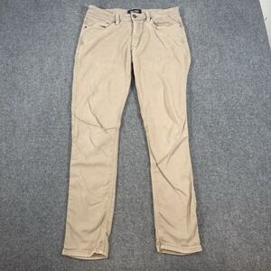 DU/ER Pants Mens 34x32 (Fits 31x31) Tan N2X No Sweat Slim Fit Stretch